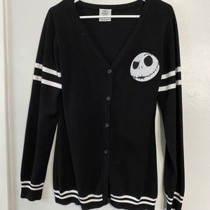 Disney Nightmare Before Christmas Jack Cardigan